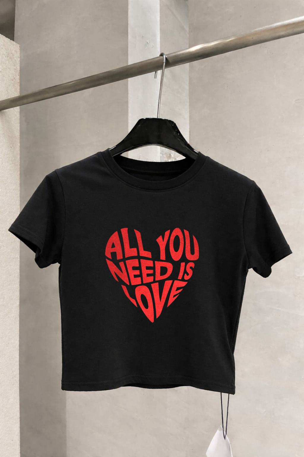 All you need is love Crop-Top