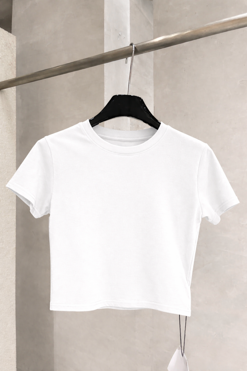 White Crop-Top